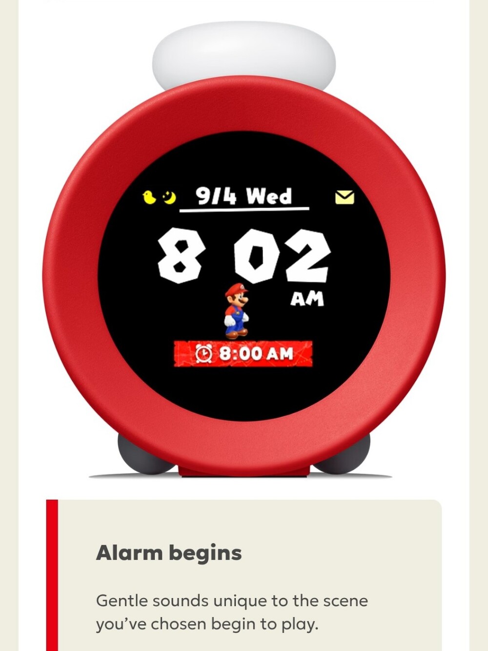 Nintendo Alarmo Sound Clock - Zelda, Mario, Pikmin and More - Picture 11 of 15
